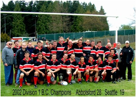 2002-3 1st Division Mens BC Champions